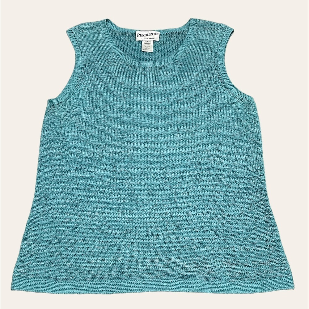 Pendleton women’s Knit Blue Tank Top